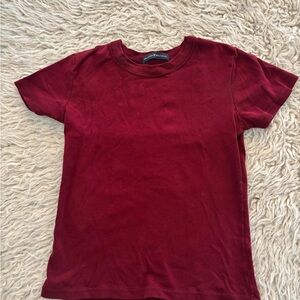 Brandy Melville Deep Red Crewneck